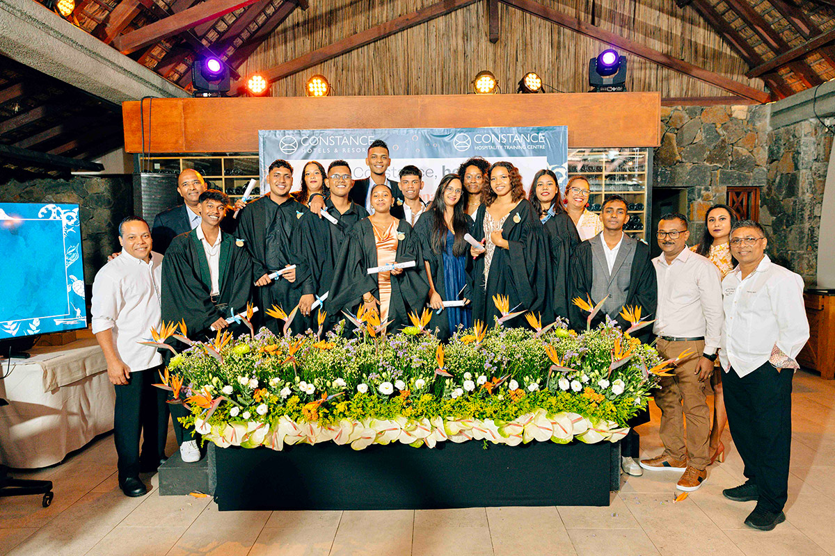 Constance Hospitality Training Centre : 53 futurs professionnels de l'hôtellerie décrochent leur diplôme